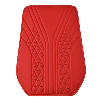 Luxus SeatSkin™ Housses de Siège sur Mesure en Similicuir – Motif Hybride Noir