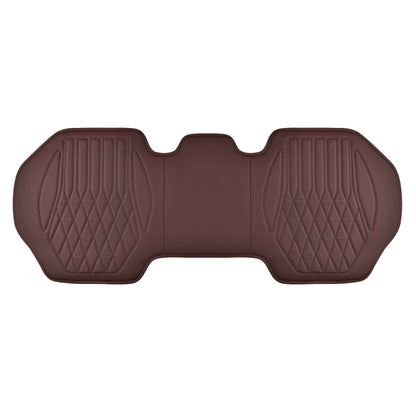 Luxus SeatSkin™ Housses de Siège sur Mesure en Similicuir – Motif Losange Rouge Ferrari