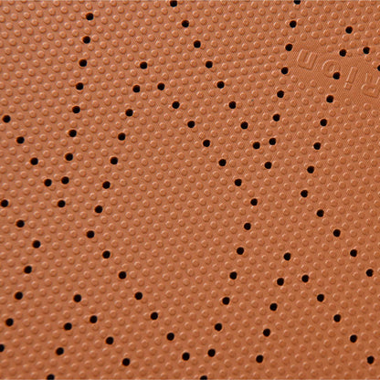 Luxus SeatSkin™ Housses de Siège sur Mesure en Suédine – Motif Losange Marron Chocolat