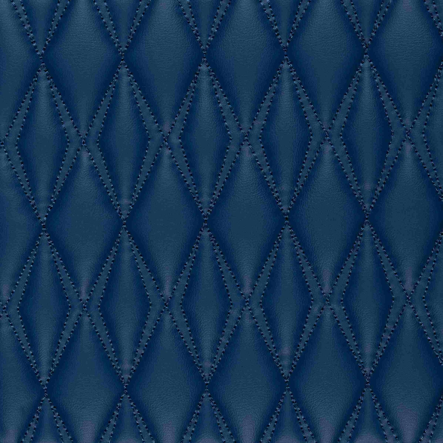 Tapis de Coffre sur Mesure Premium Luxus – Motif Double Losange Bleu Nuit