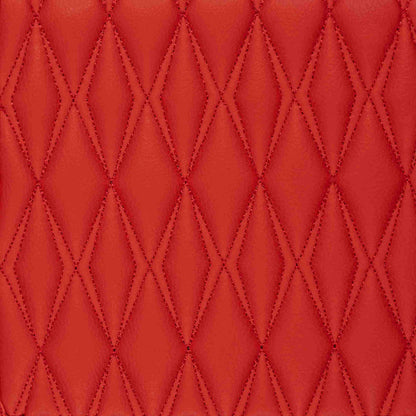 Tapis de Sol 3D sur Mesure Premium Luxus – Motif Double Losange Rouge Ferrari