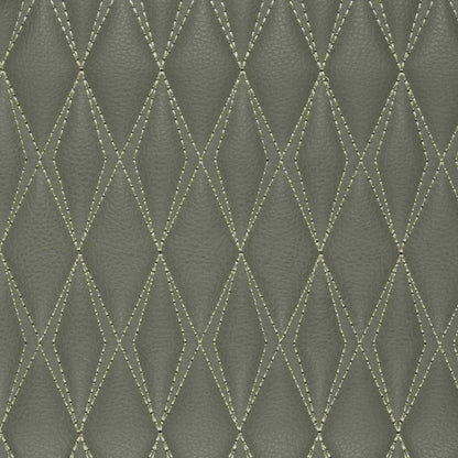 Tapis de Coffre sur Mesure Premium Luxus – Motif Double Losange Brun Kaki