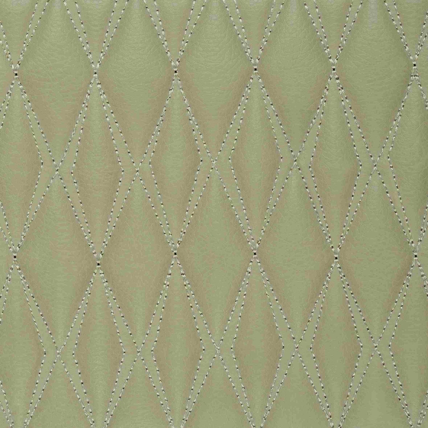 Tapis de Coffre sur Mesure Premium Luxus – Motif Double Losange Beige Crème