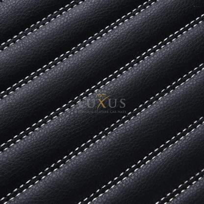 Luxus Tapis de Sol Premium 3D sur Mesure – Motif Bandes Noir